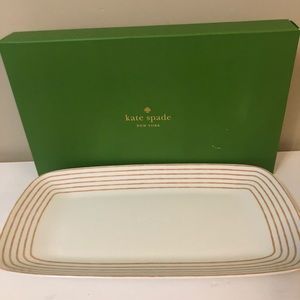 ♠️ Kate Spade Lenox Sienna Lane hors d’oeuvre tray